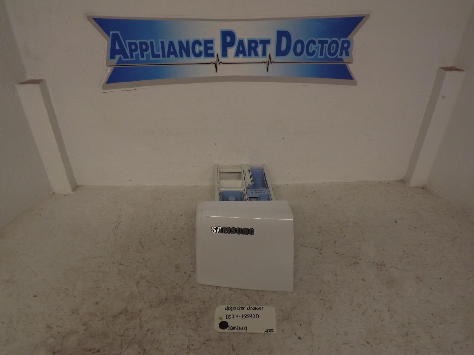 Samsung Washer DC97-15590D Dispenser Drawer Used Samsung Washer DC97-15590D Dispenser Drawer Used